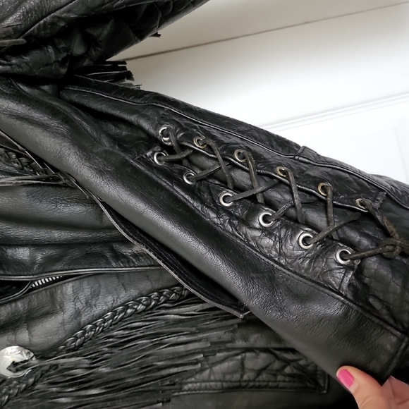 Shaf Leather Jacket - Picture 8 of 16